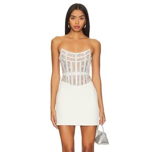 Retrofete Blythe Dress White